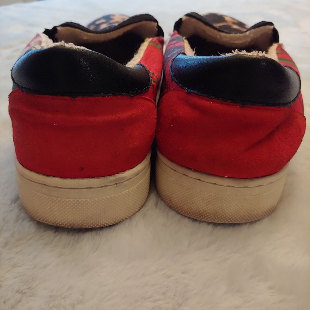 Steven by Steve Madden Addis contrasting pattern leopard / floral shoe 7 - Picture 3 of 9